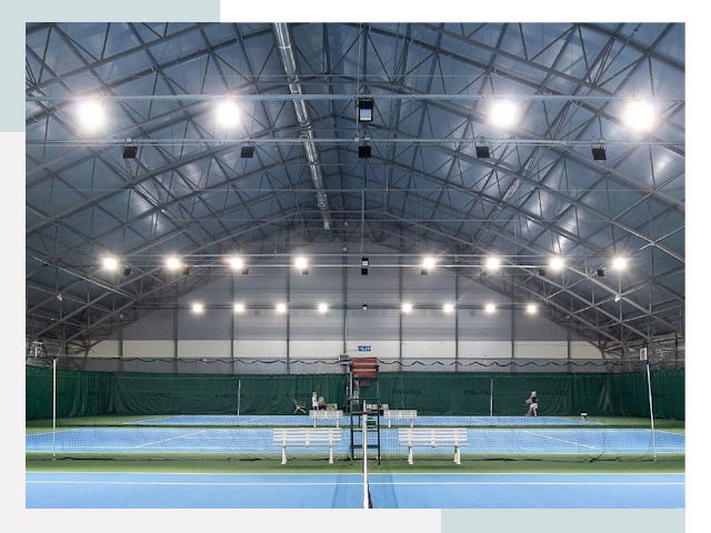 Строительство теннисных кортов в Магадан от 613 руб.