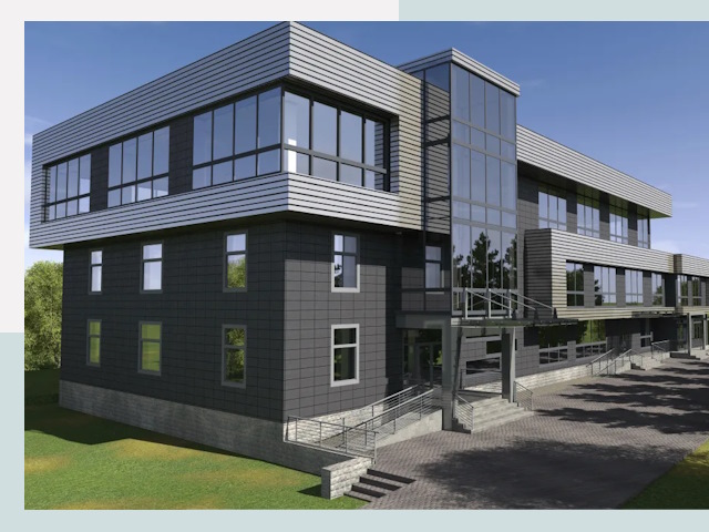 Административные здания в Магадане