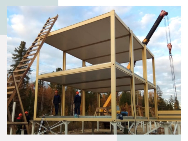 Строительство модульных здания Магадан