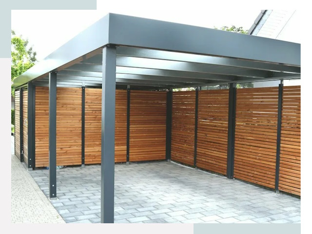 Навесы для парковки в Магадане