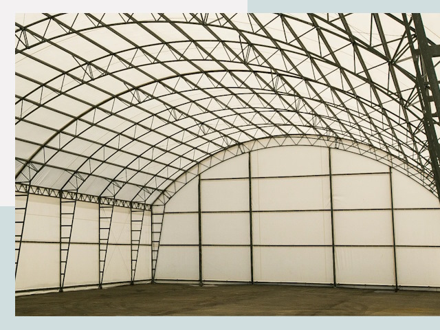 Арочные ангары от 613 руб. в Магадан и Магаданская область