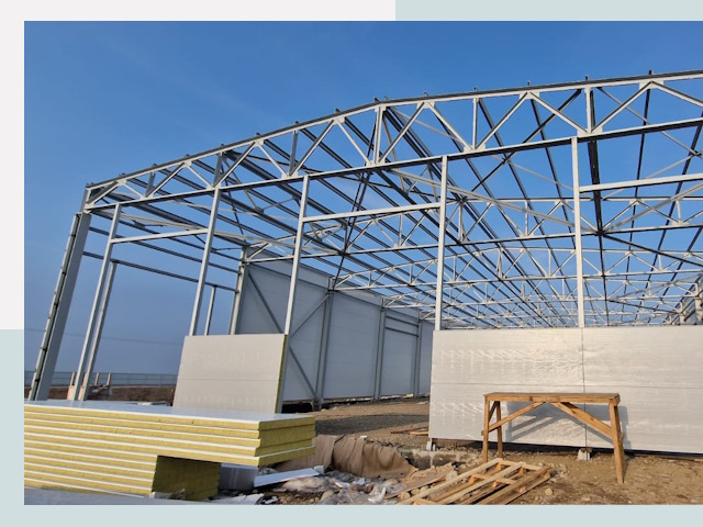 Утепленные ангары в Магадан от 613 руб. за м²