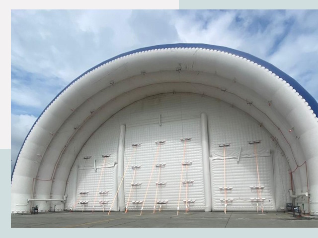 Пневмокаркасные ангары от СтальСтрой-Мгд по цене от 613 руб.