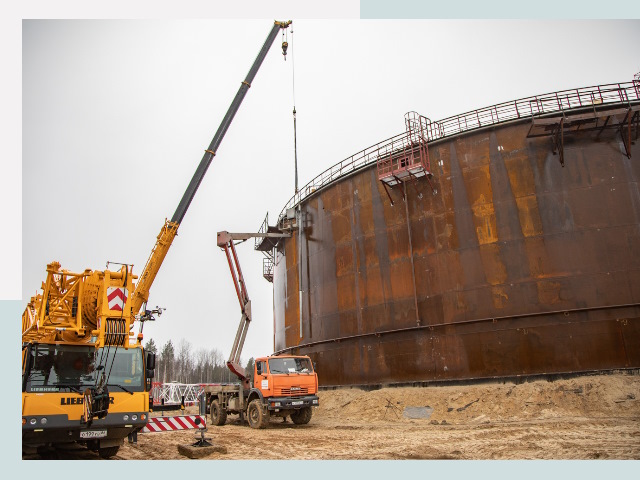 Монтаж резервуаров в Магадане от 613 руб. за м³