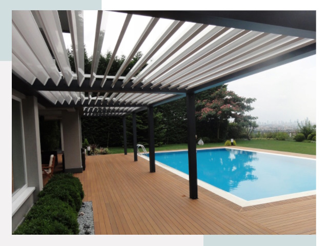 Перголы в Магадане