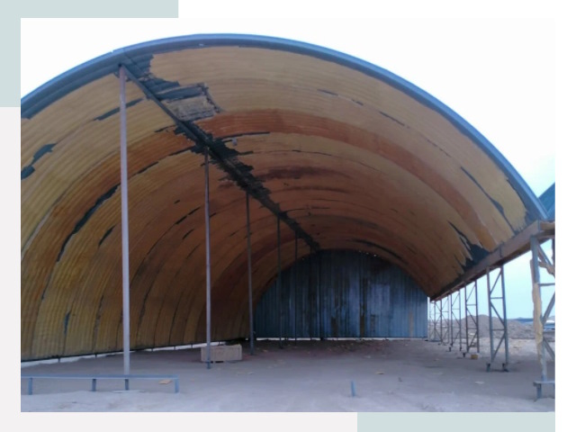 Реконструкция ангаров в Магадане